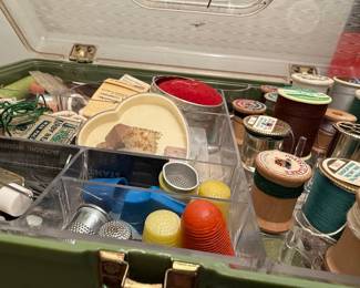 Vintage Wil-Hold Style Sewing Storage Boxes (Set of 2)