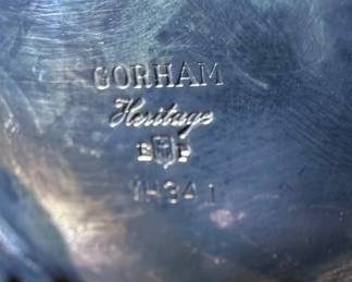 Gorham Heritage Silverplate Tea Service