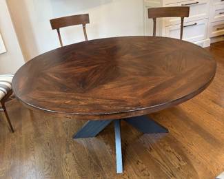 60" Dia x 30" H plus two 11" leaves