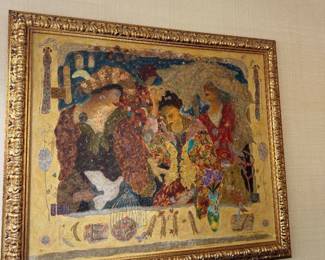 "Gift of Many Coins"  Fairchild-Woodard, 48" W x 41" H