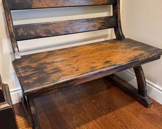 Bench, 36" W x 22" D x 18" SH, 33" BH