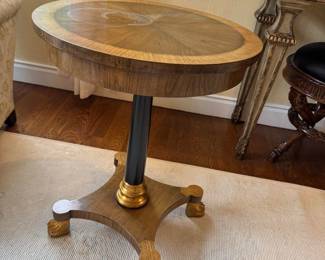 Round Accent Table, 20" Dia x 26 1/2" H