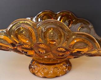 Mid-century modern coin glass