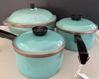 Vintage teal Club aluminum