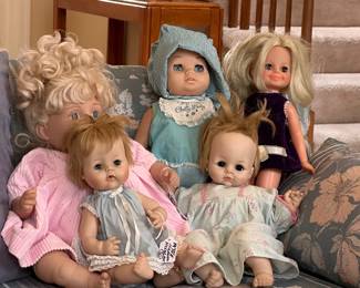 1960s, 70s and 2000 dolls