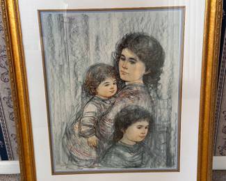 Edna Hibel print