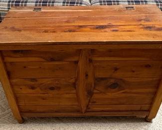 Vintage Cedar Hope Chest