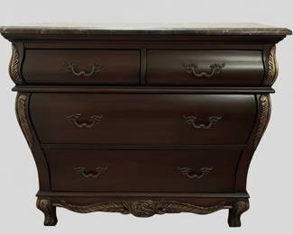 Bombay Company Louis XV Style Bombe Chest