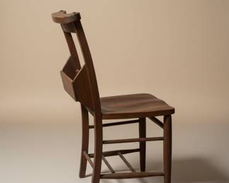 Antique English Chapel Chair
