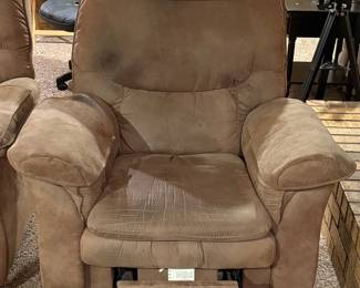 Fabric Upholstered Manual Recliner