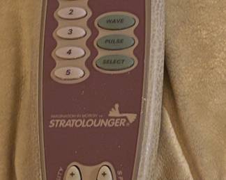 Stratolounger Massage Recliner with Relaxor Remote