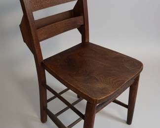 Antique English Chapel Chair