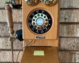 The Country Store Telephone (Reproduction Wall Phone) by TT Systems