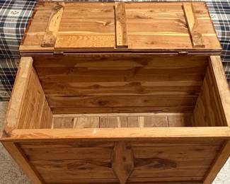 Vintage Cedar Hope Chest