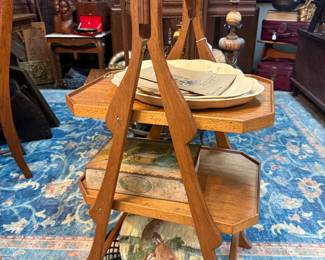 vintage butler table