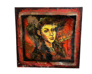 Lot 29: RISD Artist MIX-Media Painting 