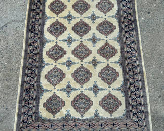 Lot 14: Hand Woven Bokhara Area Rug