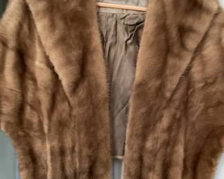 Vintage mink stole