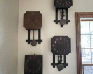 Mission wall clocks