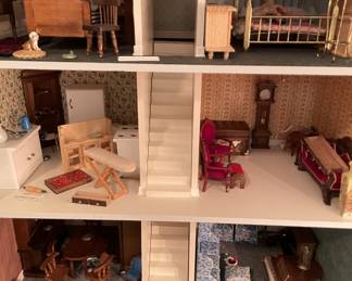 Inside doll house