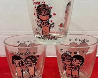 Vintage Love Is Glasses 1970s
