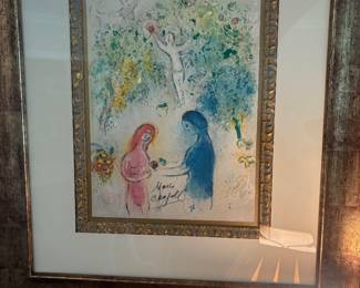 SIGNED CHAGALL