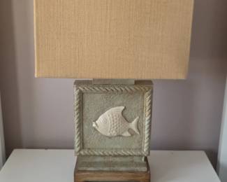 Coastal Fish Accent Lamp