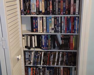 Assorted VHS Tape Collection