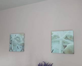 Coastal Starfish Canvas Set