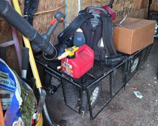 Steel Mesh Utility Wagon