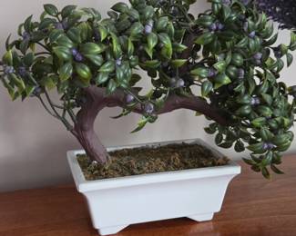 Artificial Berry Bonsai Tree