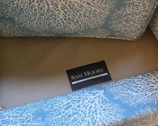 Sam Moore Swivel Rocker Coral Pattern third image