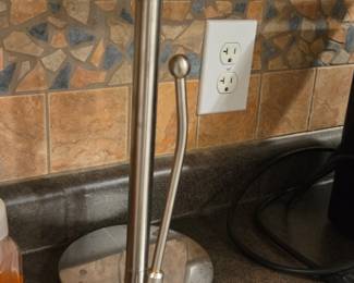 Stainless Steel Paper Towel Holder with Tension Arm