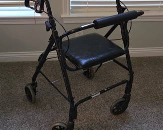 Drive GoLite Bariatric Rollator