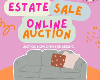 Blue and Yellow Playful Furniture Sale Instagram Post