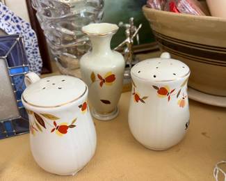 Jewel Tea Salt & Pepper Shakers,