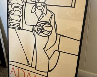 Adami Framed Poster “Kiss Me Stupid”,
