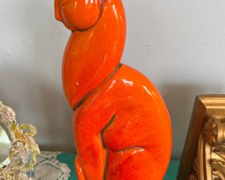 Royal Haeger Orange Cat,