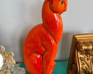 Royal Haeger Orange Cat,