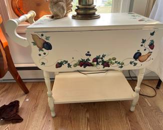 Drop Side Tea Cart,