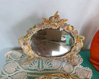 Small Ornate Mirror