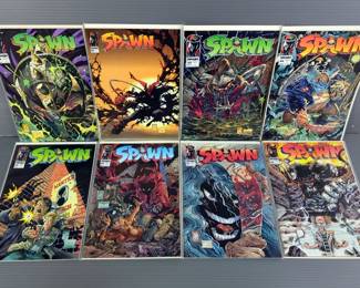 Image Spawn Comic Book Lot #16-22,23(2)-39, Spawn Blood Feud, #1-4, The Dark Ages #1, 30 Comics Total