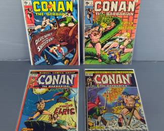 Marvel Conan The Barbarian #6,7,14,15 Barry Windsor-Smith