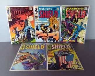 Marvel Comics Nick Fury Agent Of S.H.I.E.L.D #3,7,9,11,13
