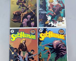 BOOM!/Dark Horse/IDW Lot, Terminator Enemy Within #1-4, Secondary Objectives #1-4, Sub-Human #1-4, Boom! Talent, Verotik Comics Sunglasses, After Dark, And More, 45 Total