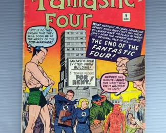 Fantastic Four #9 3rd Silver Age Sub-Mariner
