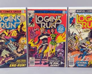 Marvel Comics Logan's Run #1-7, Machine Man #1-8