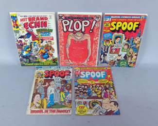 Spoof #2, 3, 5, Not Brand Echh #8, Plop! #1