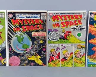 DC Mystery In Space #34,77,82,97
