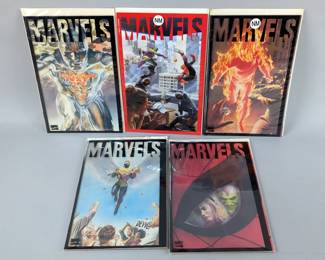 MARVELS 0 1 2 3 4 Alex Ross Acetate Covers